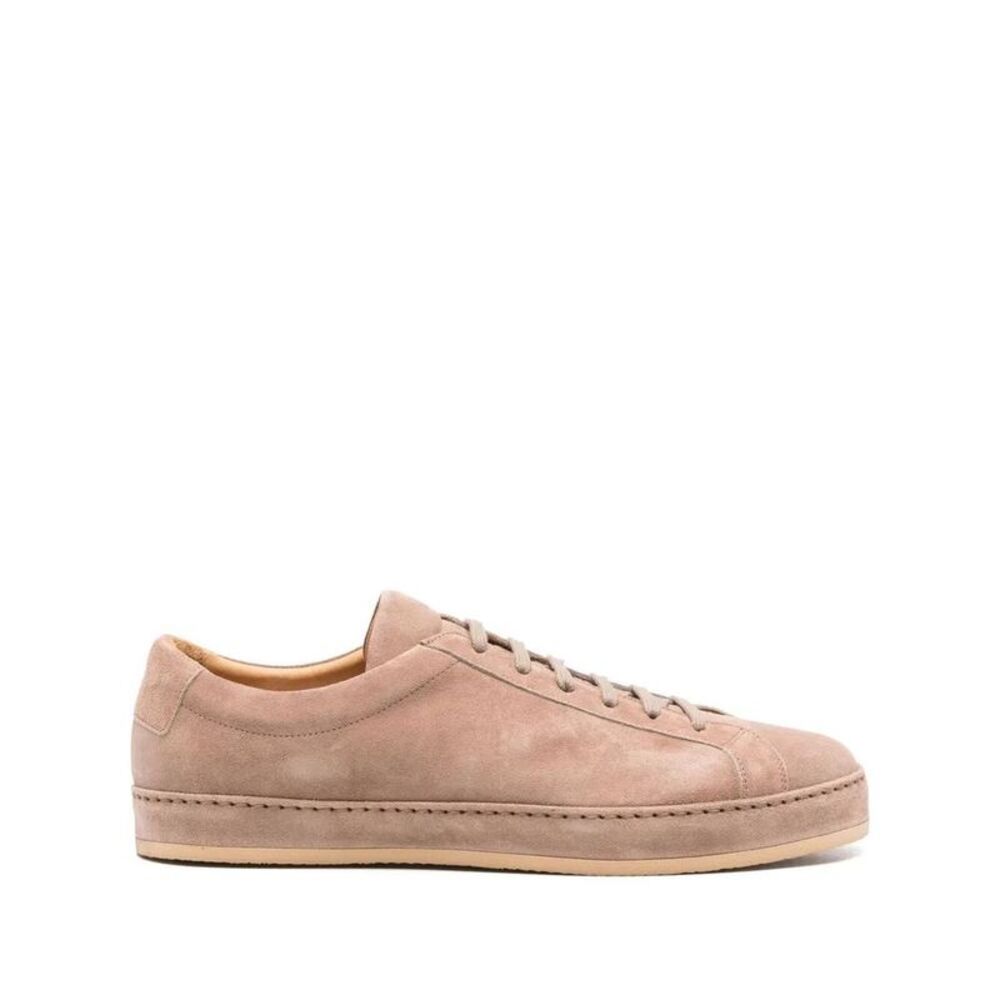 TAGLIATORE Suede Lace-Up Sneakers - Men's Footwear Men BROWN